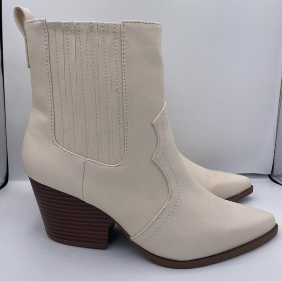 Pink Lily pointed toe western booties women Size 8.5 - Picture 4 of 16